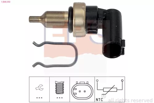 Sensor, koelvloeistoftemperatuur EPS 1.830.343)
