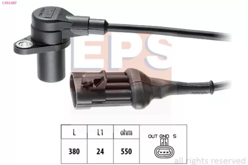 Sensor, krukaspuls EPS 1.953.097)