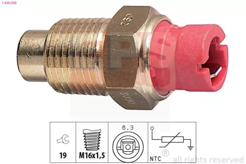 Sensor, koelvloeistoftemperatuur EPS 1.830.000)