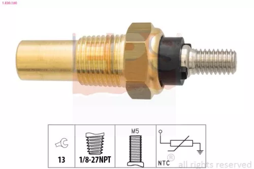 Sensor, koelvloeistoftemperatuur EPS 1.830.180)