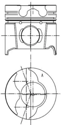 Zuiger KOLBENSCHMIDT 99561620)