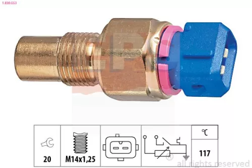 Sensor, koelvloeistoftemperatuur EPS 1.830.553)