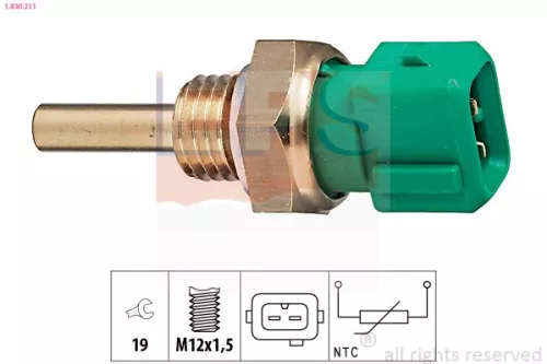 Sensor, koelvloeistoftemperatuur EPS 1.830.211)