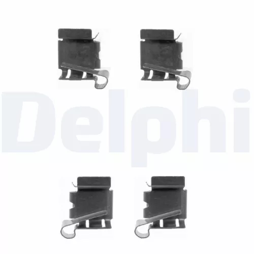 Accessoirekit, schijfremblokken DELPHI LX0390)