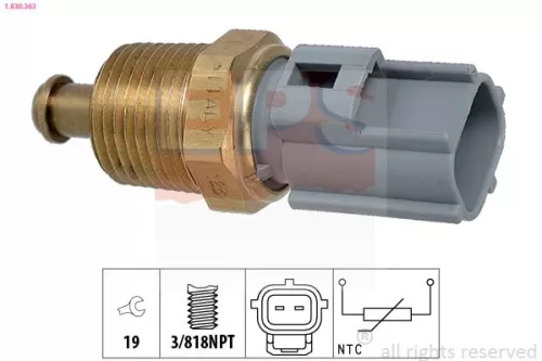 Sensor, koelvloeistoftemperatuur EPS 1.830.363)