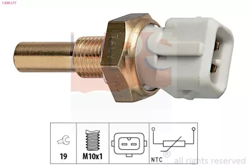 Sensor, koelvloeistoftemperatuur EPS 1.830.171)