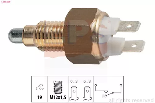 Schakelaar, achteruitrijlicht EPS 1.860.009)
