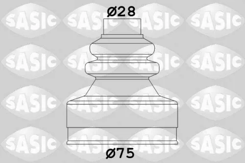 Bellow Kit, drive shaft SASIC 2873773)