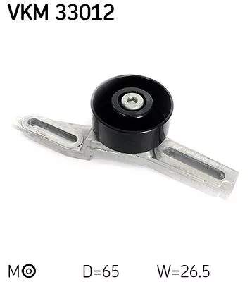 Riemspanner, V-geribbelde riem SKF VKM 33012)