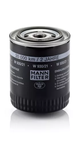 Oliefilter MANN-FILTER W 930/21)