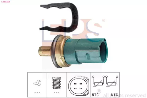 Sensor, koelvloeistoftemperatuur EPS 1.830.258)