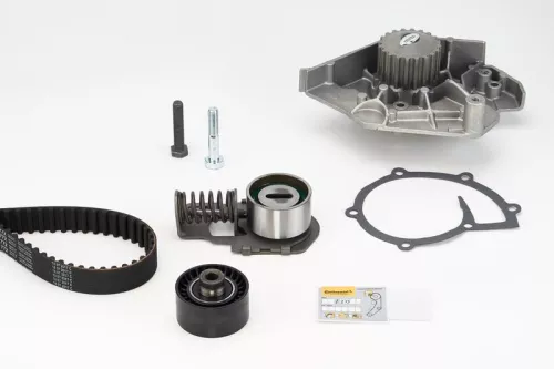 Waterpomp- en distributieriemset CONTINENTAL CTAM CT772WP1)