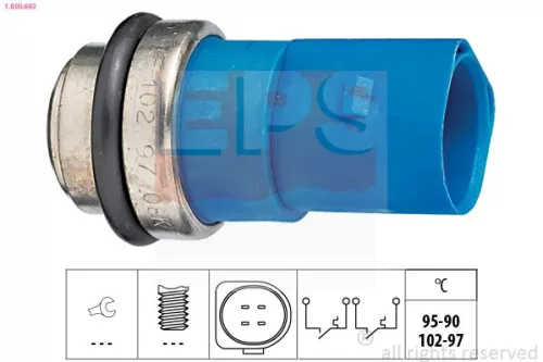 Temperatuurschakelaar, radiatorventilator EPS 1.850.692)