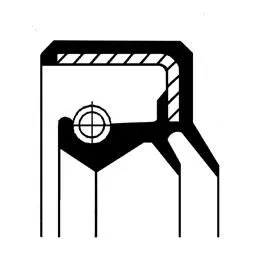 Shaft Seal, wheel hub CORTECO 12013894B)