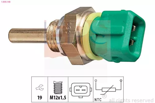 Sensor, koelvloeistoftemperatuur EPS 1.830.148)