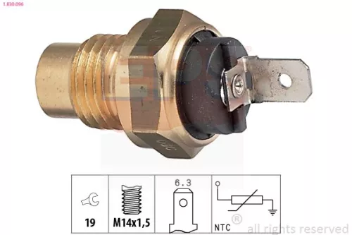Sensor, koelvloeistoftemperatuur EPS 1.830.096)