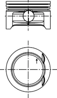 Zuiger KOLBENSCHMIDT 40382600)
