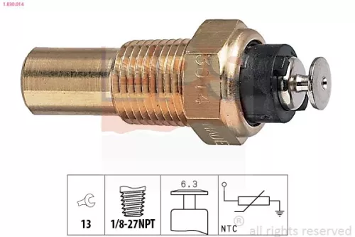 Sensor, koelvloeistoftemperatuur EPS 1.830.014)