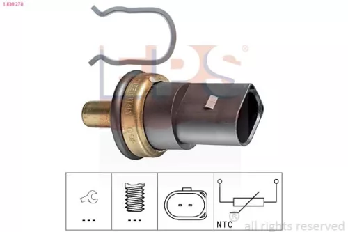 Sensor, koelvloeistoftemperatuur EPS 1.830.278)