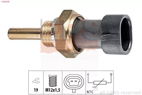 Sensor, koelvloeistoftemperatuur EPS 1.830.098)