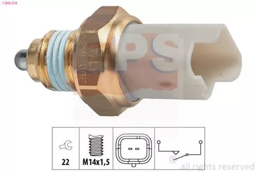 Schakelaar, achteruitrijlicht EPS 1.860.218)