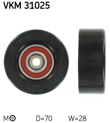 Riemspanner, V-geribbelde riem SKF VKM 31025)