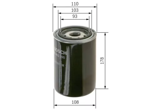Oliefilter BOSCH 0 451 301 207)