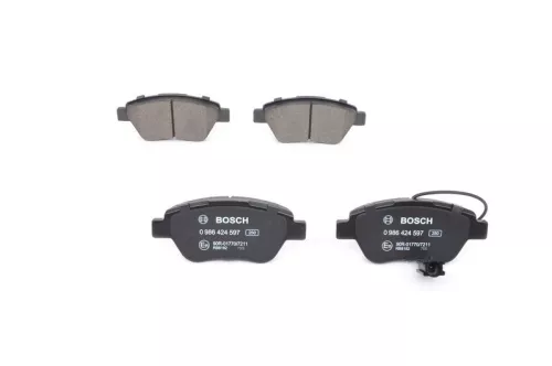 Brake Pad Set, disc brake BOSCH 0 986 424 597)