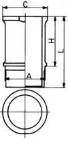 Cilindervoering KOLBENSCHMIDT 89584110)