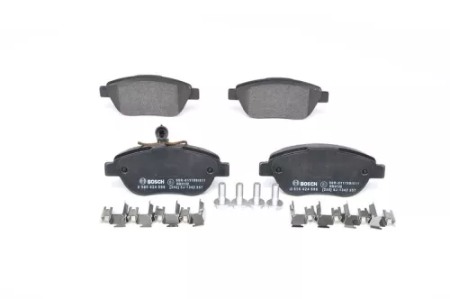 Brake Pad Set, disc brake BOSCH 0 986 424 596)