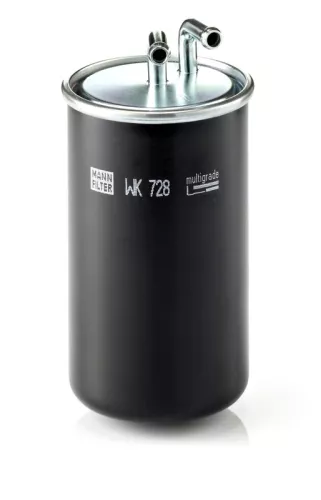Brandstoffilter MANN-FILTER WK 728)