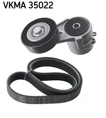 V-geribbelde riemset SKF VKMA 35022)