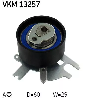 Tensioner Pulley, timing belt SKF VKM 13257)