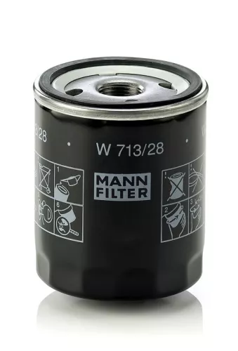 Oliefilter MANN-FILTER W 713/28)