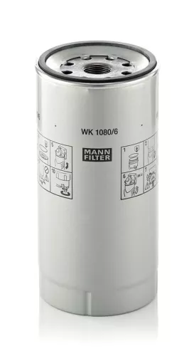 Brandstoffilter MANN-FILTER WK 1080/6 x)