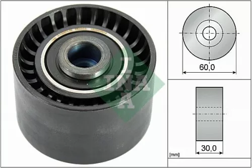 Ombuigingspoelie/geleidingspoelie, distributieriem Schaeffler INA 532 0395 10)