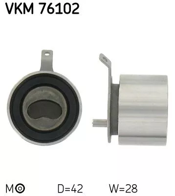 Spanrol, distributieriem SKF VKM 76102)