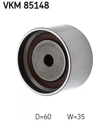 Ombuigingspoelie/geleidingspoelie, distributieriem SKF VKM 85148)
