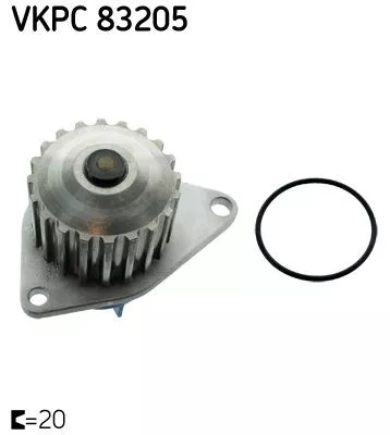 Waterpomp, motorkoeling SKF VKPC 83205)