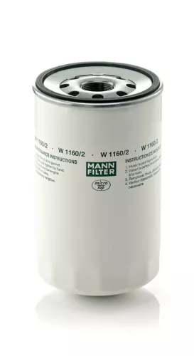Oliefilter MANN-FILTER W 1160/2)