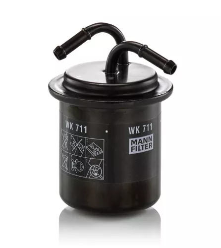 Brandstoffilter MANN-FILTER WK 711)