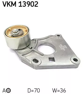 Tensioner Pulley, timing belt SKF VKM 13902)