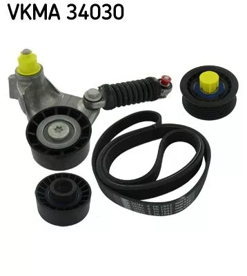 V-geribbelde riemset SKF VKMA 34030)