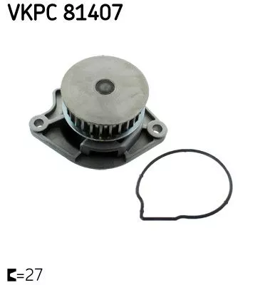 Waterpomp, motorkoeling SKF VKPC 81407)