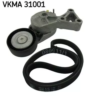 V-geribbelde riemset SKF VKMA 31001)