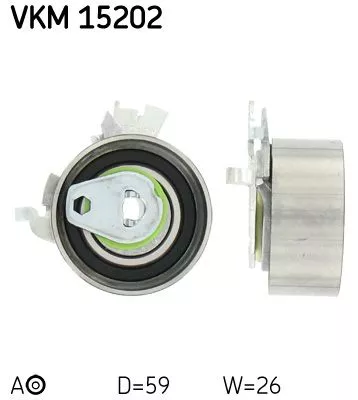 Tensioner Pulley, timing belt SKF VKM 15202)