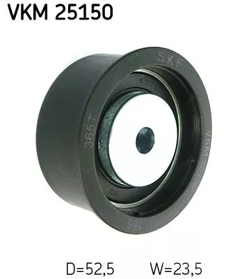 Ombuigingspoelie/geleidingspoelie, distributieriem SKF VKM 25150)
