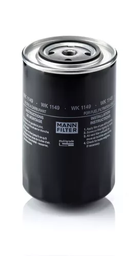 Brandstoffilter MANN-FILTER WK 1149)