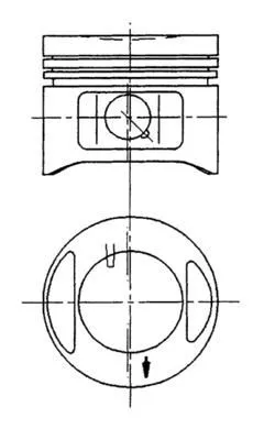 Zuiger KOLBENSCHMIDT 94910700)