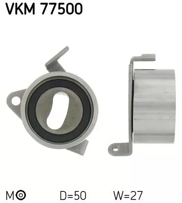 Tensioner Pulley, timing belt SKF VKM 77500)